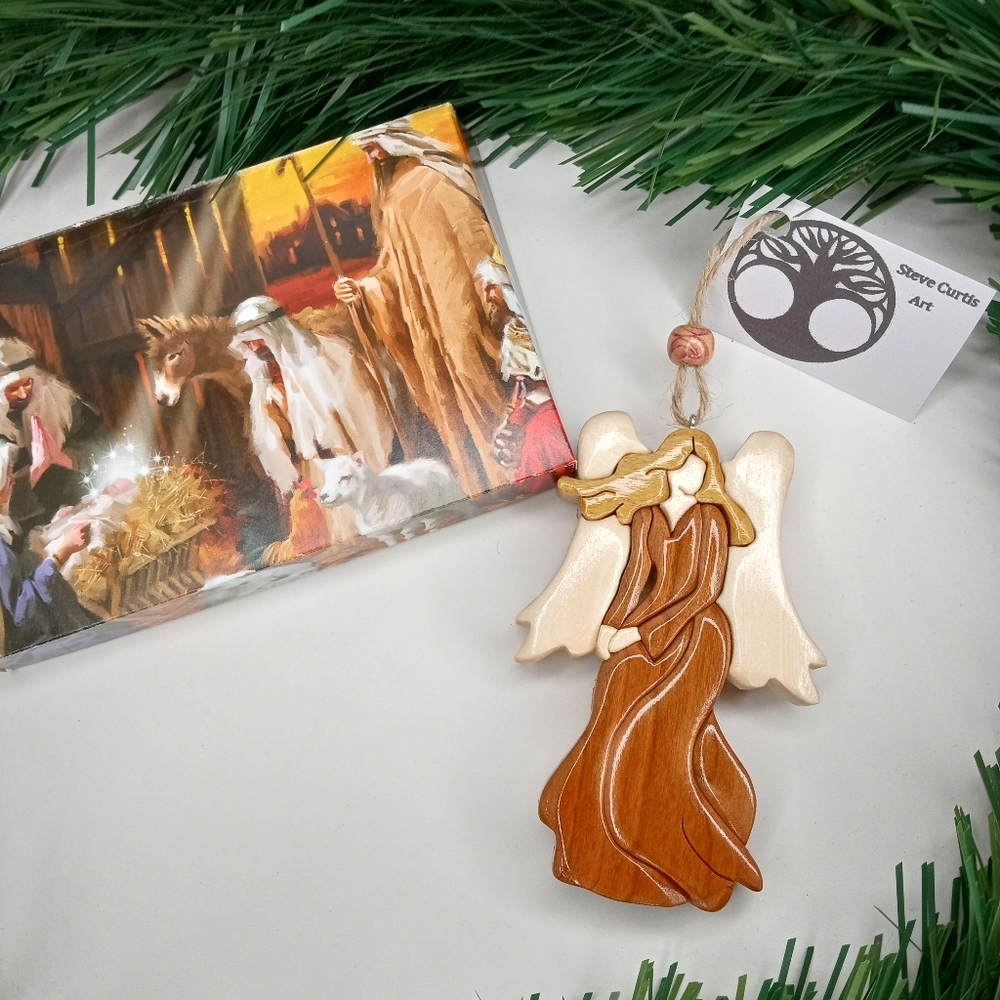 Hand Crafted Wood Ornament